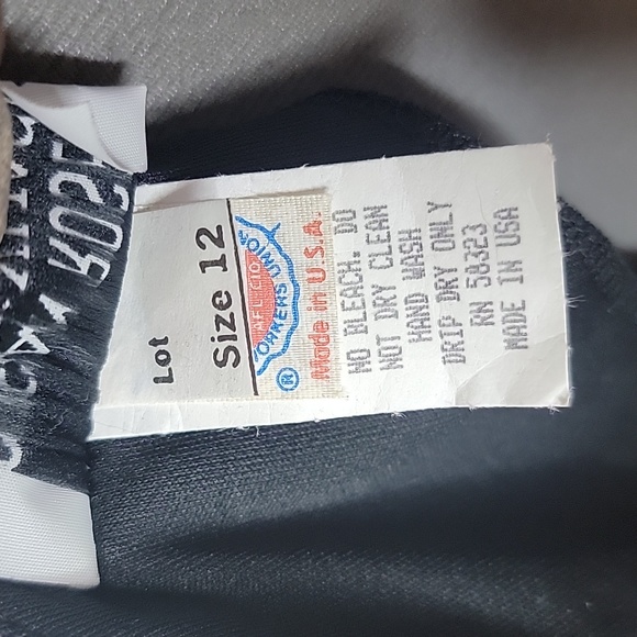 Susan Roselli by Vijack Black V Cut Dress Vintage Size 12 - Picture 8 of 8